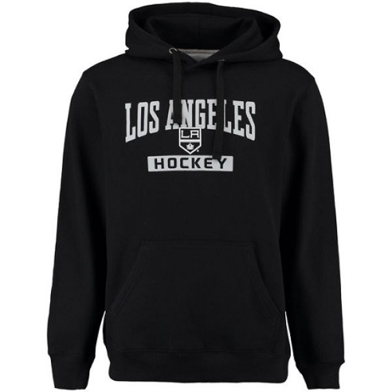 Los Angeles Kings Official Black Adult Rinkside City Pride Pullover Hoodie -
